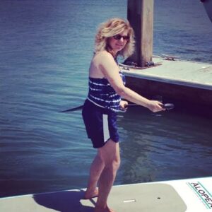 paddleboarding in Newport Beach