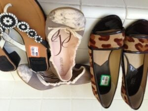 goodwill shoes 3 pair
