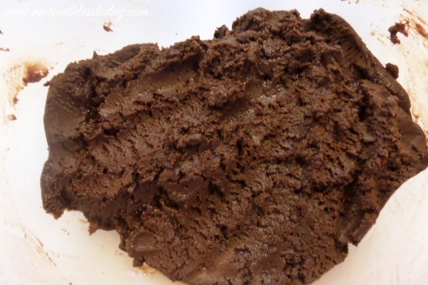 Homemade Chocolate Fudge - microwaving the chocolate chips