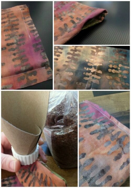 Homemade Heating Pad Flaxseed Heating Pad Instructions