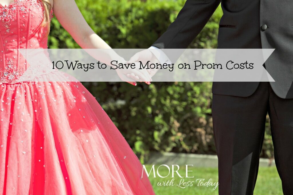 10 ways to save money on prom costs, average price of attending the prom, renting a prom dress, spending less on prom expenses, hold a dress swap for prom