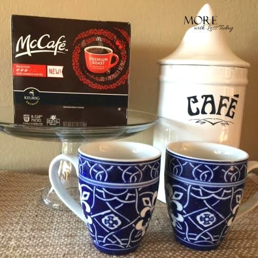 McCafe coffee is now in the grocery aisle, review of McCafe coffee, coffee dessert recipes, coffee dessert ideas, using leftover coffee grounds, McCafe