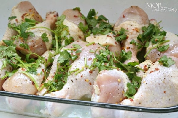 Cilantro Lime Grilled Chicken Drummies grill recipe