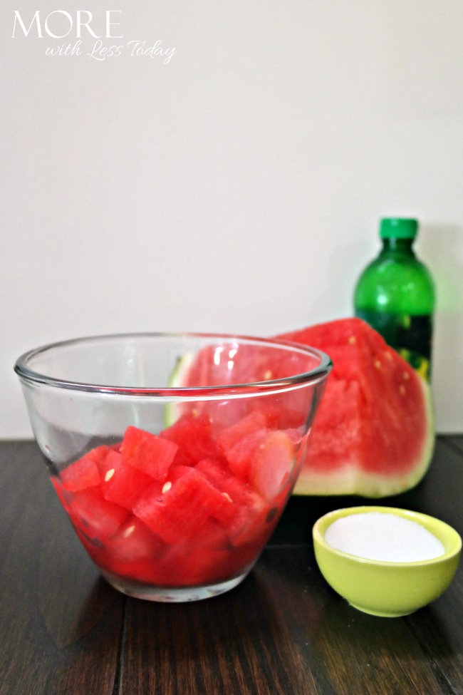 ingredients needed for Watermelon Slush