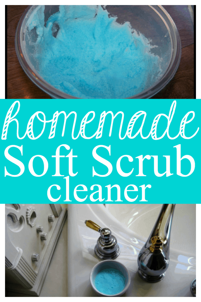Homemade Soft Scrub Cleaner by Thrifty DIY Diva DIY Cleaning Products