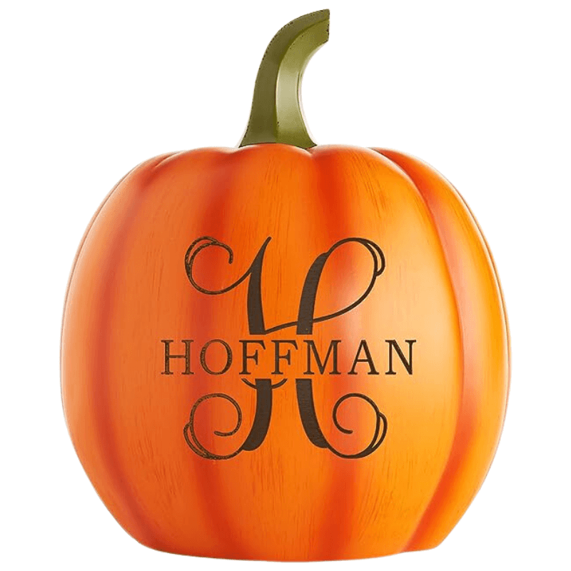 Personalized Light Up Pumpkin - Fall Decor Finds