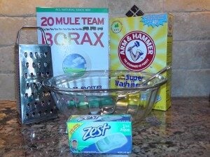 How to Make Homemade Laundry Detergent- Super Simple, Just 3 Ingredients by Freebie Finding Mom DIY Cleaning Products