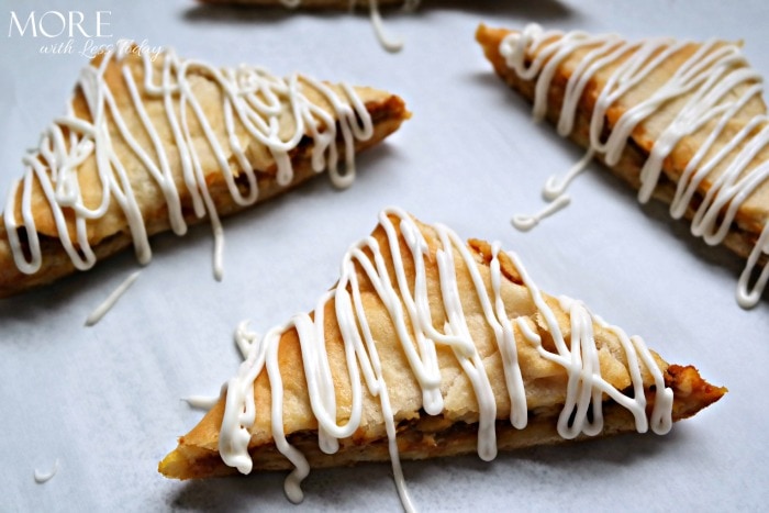 Pumpkin Cream Cheese Turnovers with Pillsbury Crescents