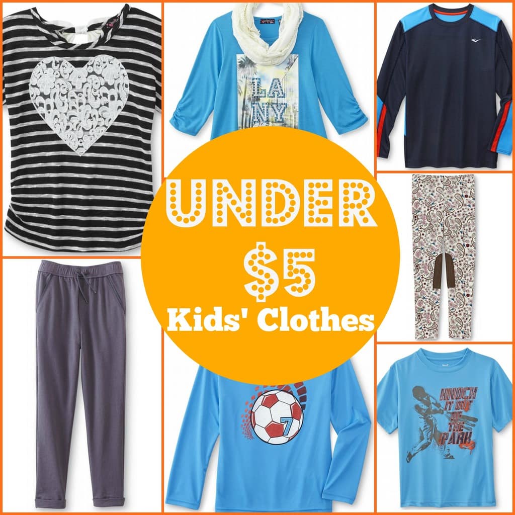 Find New Kids' Clothes for Under 5
