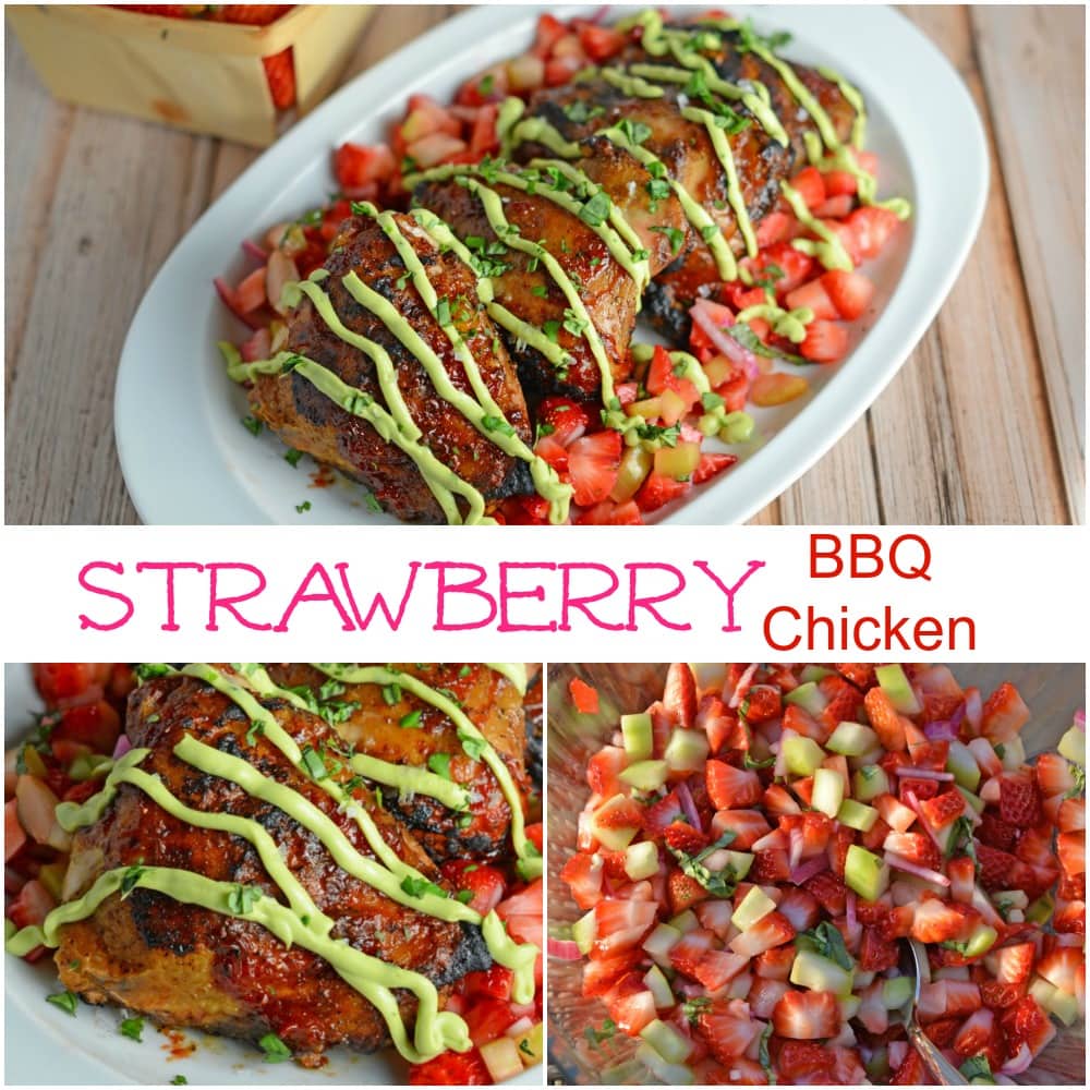 Strawberry BBQ Chicken- Savory Experiments