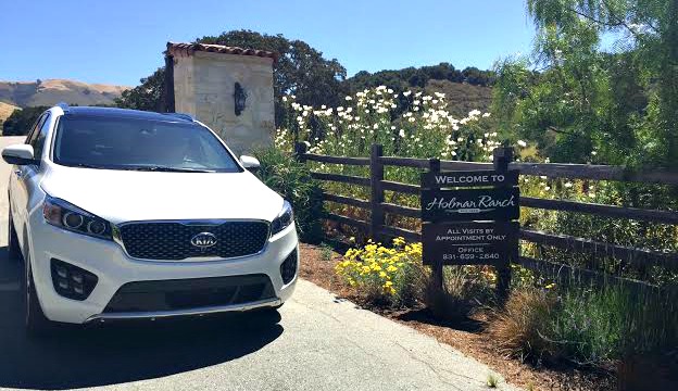 Are you looking for the perfect car for your next driving vacation? We love the 2016 Kia Sorrento that we test drove on our recent trip to Carmel.