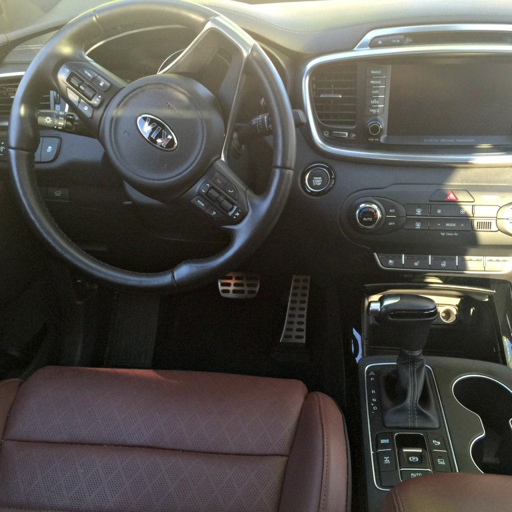 2016 Kia Sorrento SXL AWD Interior