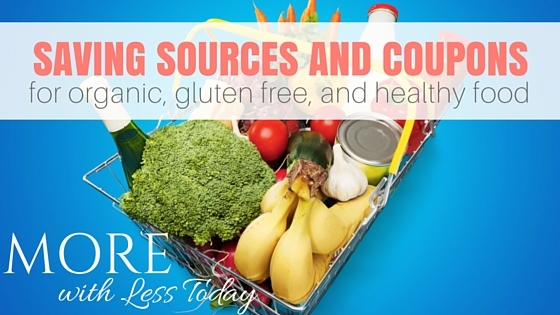Wondering where to find Organic, Gluten Free and Healthy Food Coupons? Save more money eating healthy food with our sources for coupons and savings.