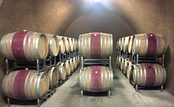 Holman Ranch wine caves 