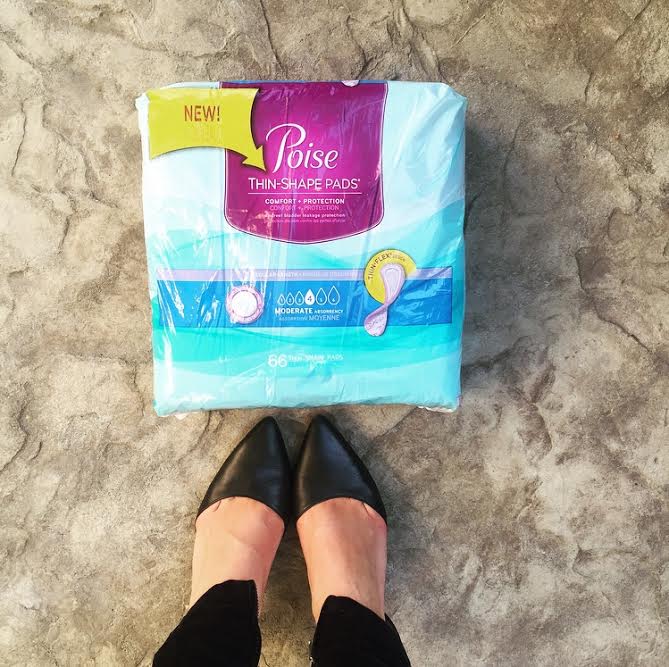 Seize Your Poise Moment with the new Poise Thin-Shape Light Absorbency pads
