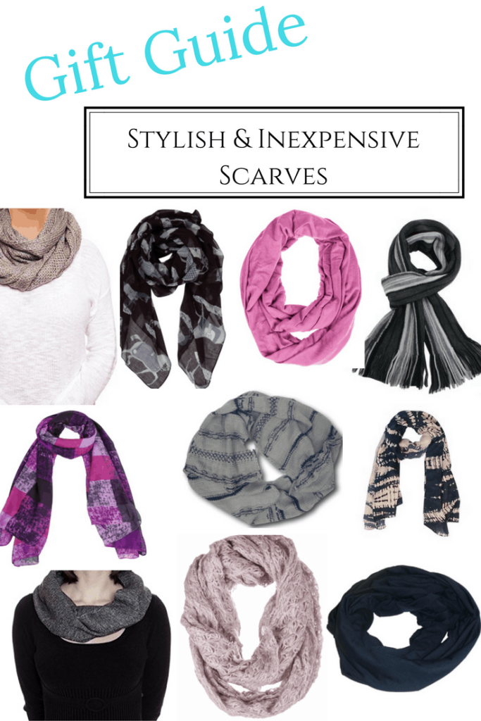 inexpensive scarves