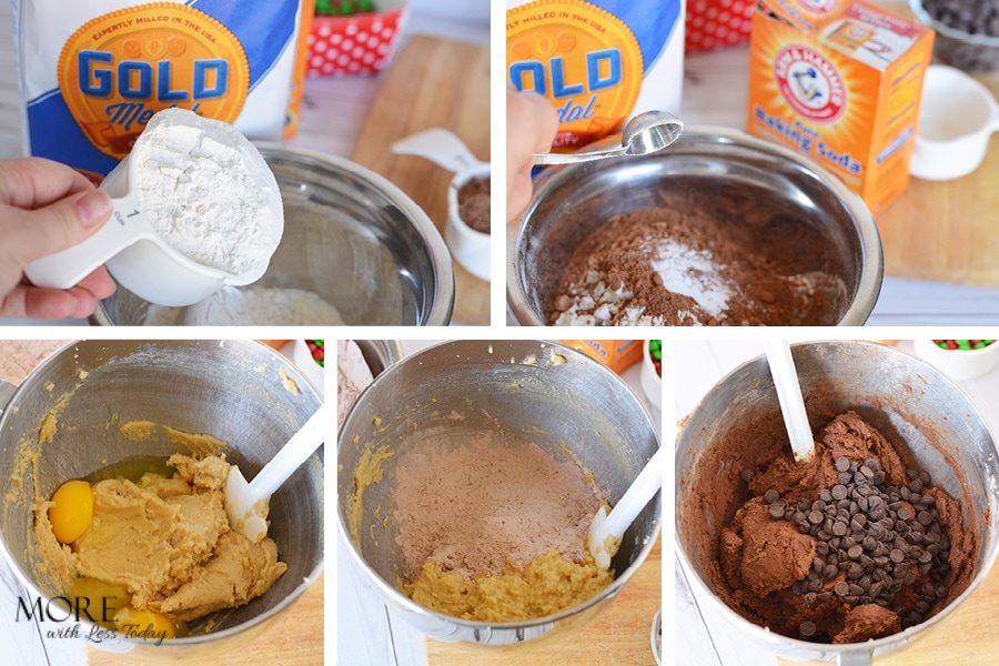 recipe for Double Chocolate cookie bars with Gold Medal Flour and Arm & Hammer Baking Soda