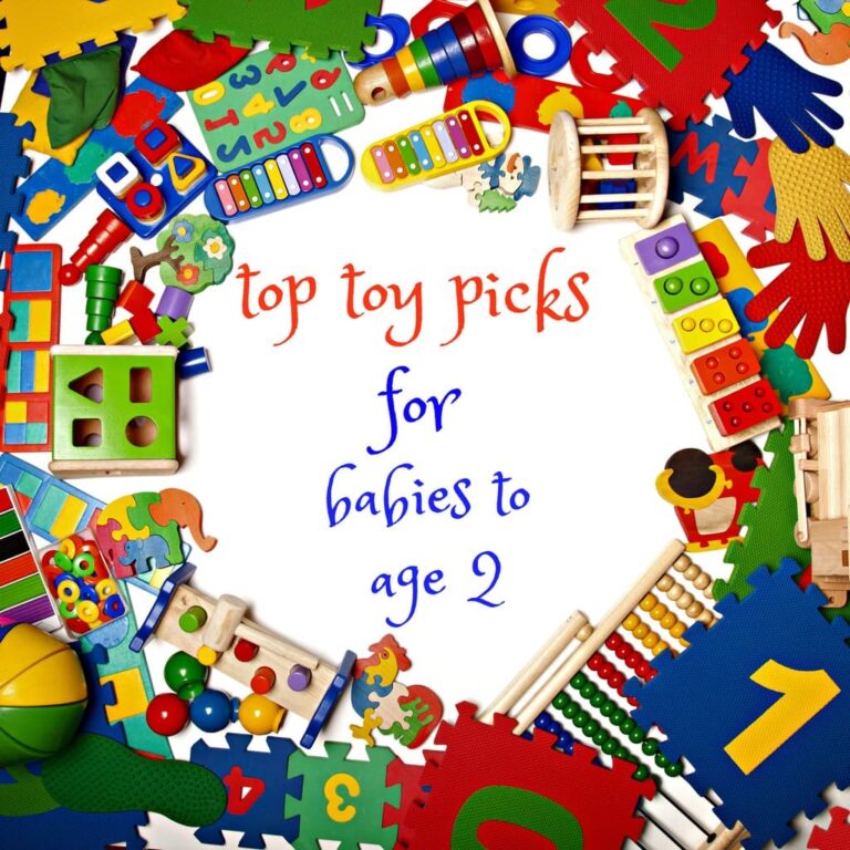 Gift Guide Toy List for Newborn to Age 2 by Price Point