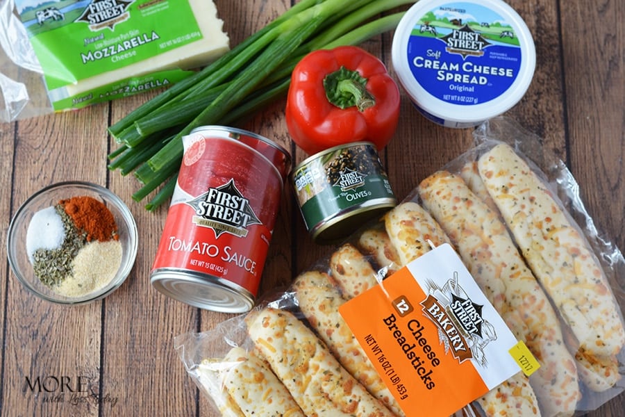 ingredients slow cooker Pizza dip