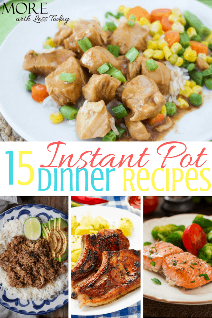 15 instant pot recipes for fast dinners