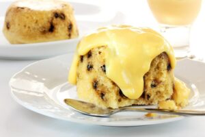 Spotted Dick Sponge Pudding recipe Instant Pot