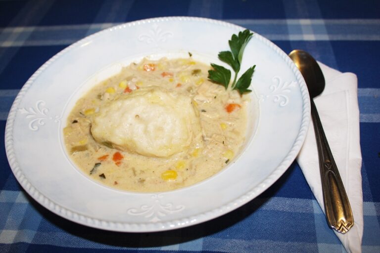 Chicken and Dumplings Recipe it's Frozen Food Month at Smart & Final