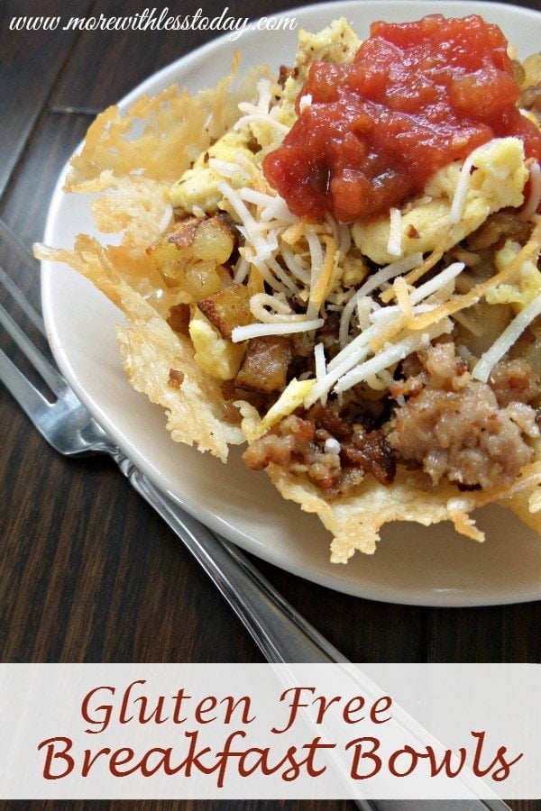 Gluten Free Breakfast Bowl recipe More With Less Today