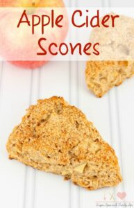 Apple Cider Scones - By- Sugar, Spice, Family Life