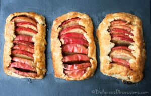 Rustic Apple Tartlets - By- Delicious Obsessions