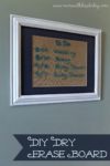 DIY Dry Erase Board &#8211; Easy Tutorial