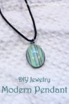 DIY Jewelry Modern Pendant