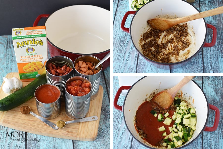 Vegetarian Macaroni and Cheese Chili Recipe