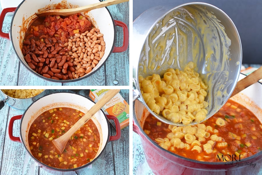 Vegetarian Macaroni and Cheese Chili Recipe