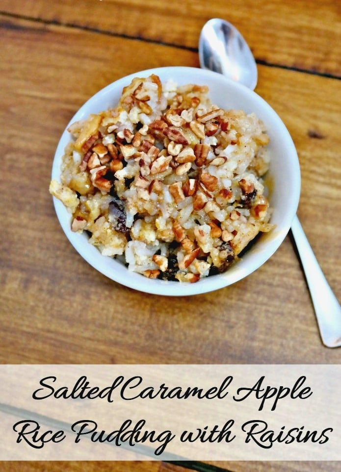 Rice Pudding with Raisins and Apples Delicious and Easy Dessert