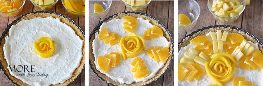 This foolproof tropical tart recipe requires no baking and is easy to make.