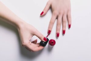 nail polish hacks baby oil