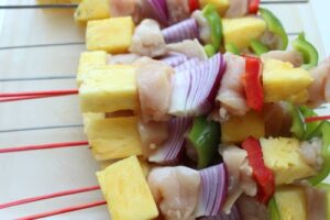 Grilled Chicken Pineapple Kabobs by SavingDollars and Sense