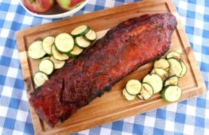 Apple Cider BBQ Pork Ribs by Scrappy Geek