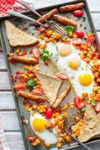 Sheet Pan Full Breakfast from Imagelicious
