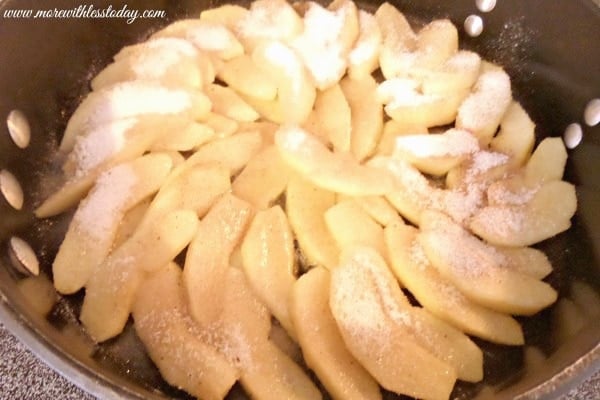 Recipe for German Apple Pancakes Made Family Style!