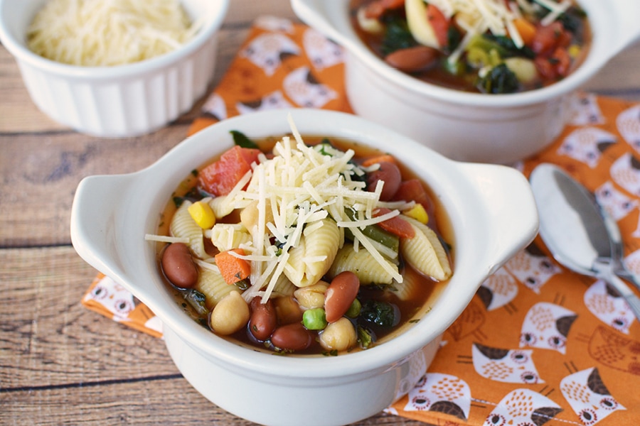 Vegetarian Minestrone Soup Recipe