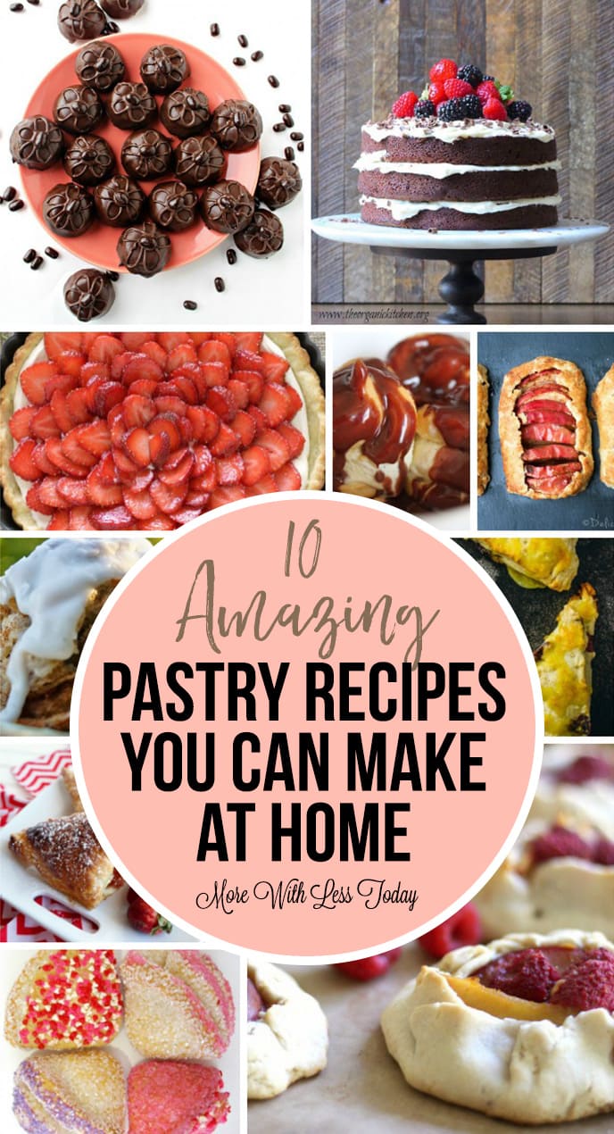 Looking for pastry and dessert recipes? We compiled 15 amazing pastry recipes you can make at home. Make extra, these are so good!