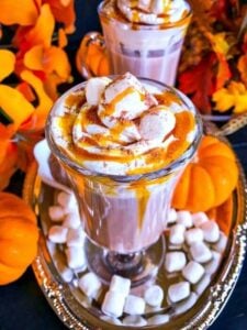 Best Pumpkin Spice Hot Chocolate (Spiked or Regular) from Easy Cooking with Molly