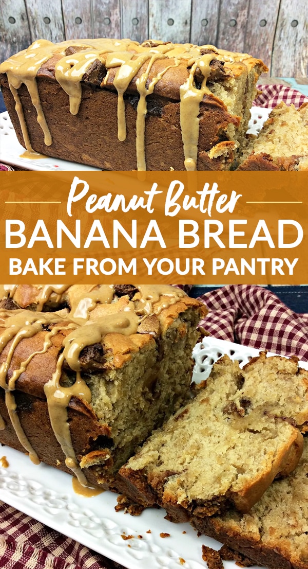 Peanut Butter Banana Bread PIN