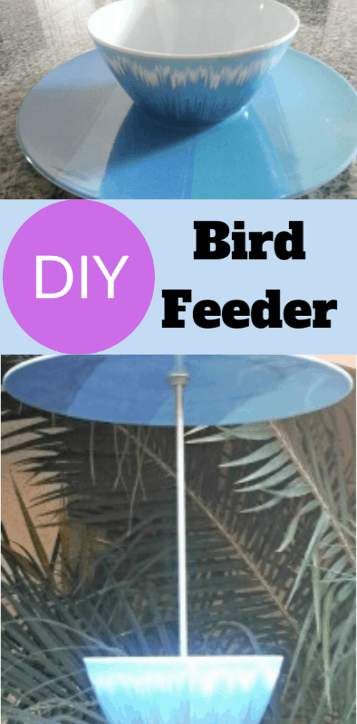 Easy DIY Bird Feeder from Recycled Plates and Cups