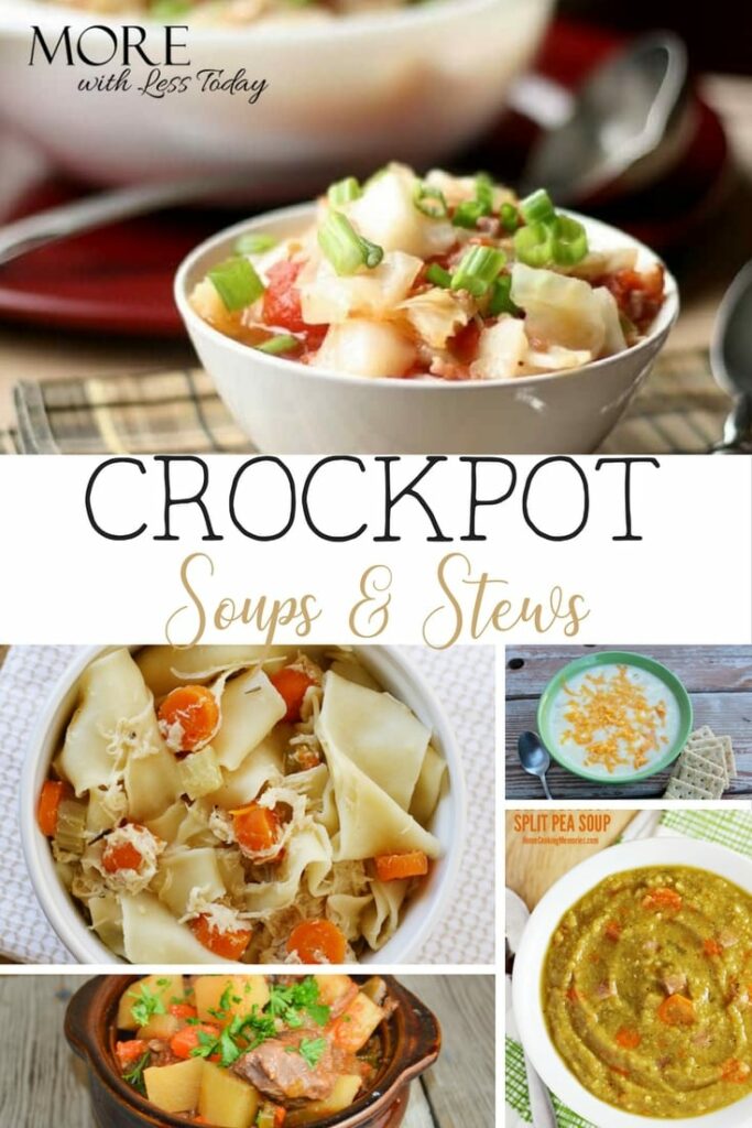 easy crockpot soups and stews recipe roundup