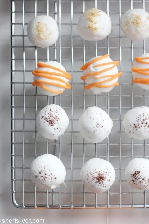 Pumpkin Spice Latte Truffles by- Sheri Silver