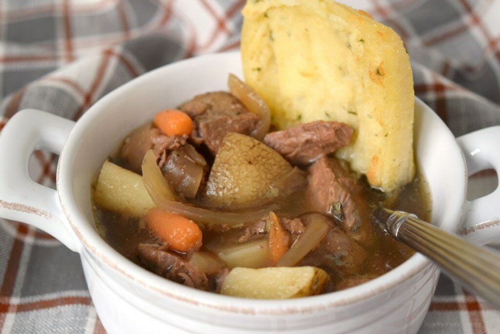  Slow Cooker Pot Roast Soup by- Who Needs a Cape