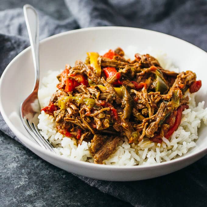 Cuban Beef Stew by Savory Tooth