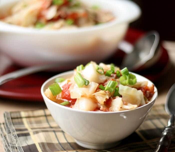 Crockpot Beef Stew by- These Old Cookbooks